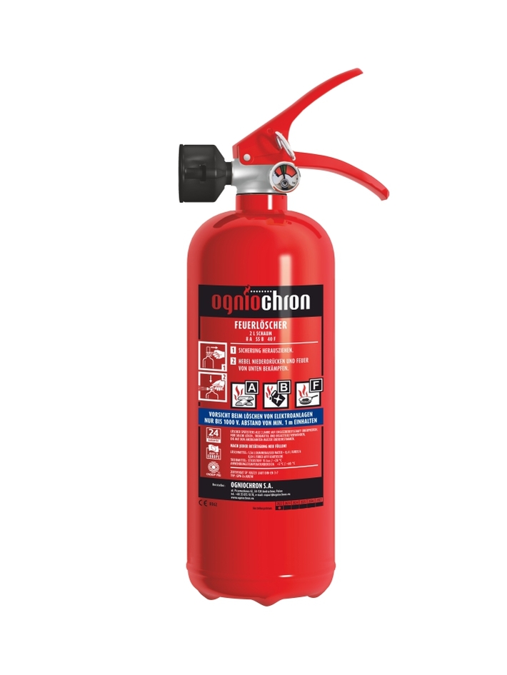 Binh chua cha chay bot Foam 2 kg